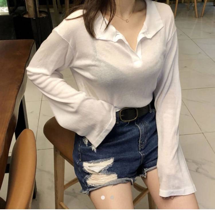 루즈핏 시스루 옷 팔아요! | 인스티즈