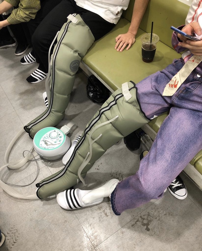 뉴이스트 대기실에서 이러고 있어요..강동호 최민기... | 인스티즈