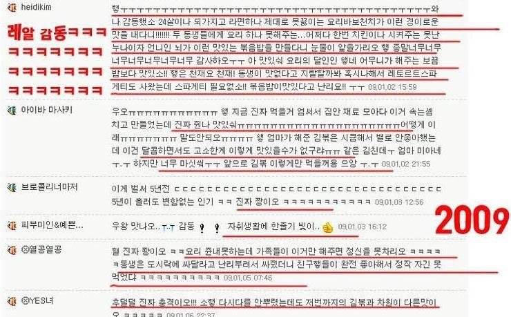 2004년에 올라와서 아직도 끌올되는 "충격의 김치볶음밥" | 인스티즈