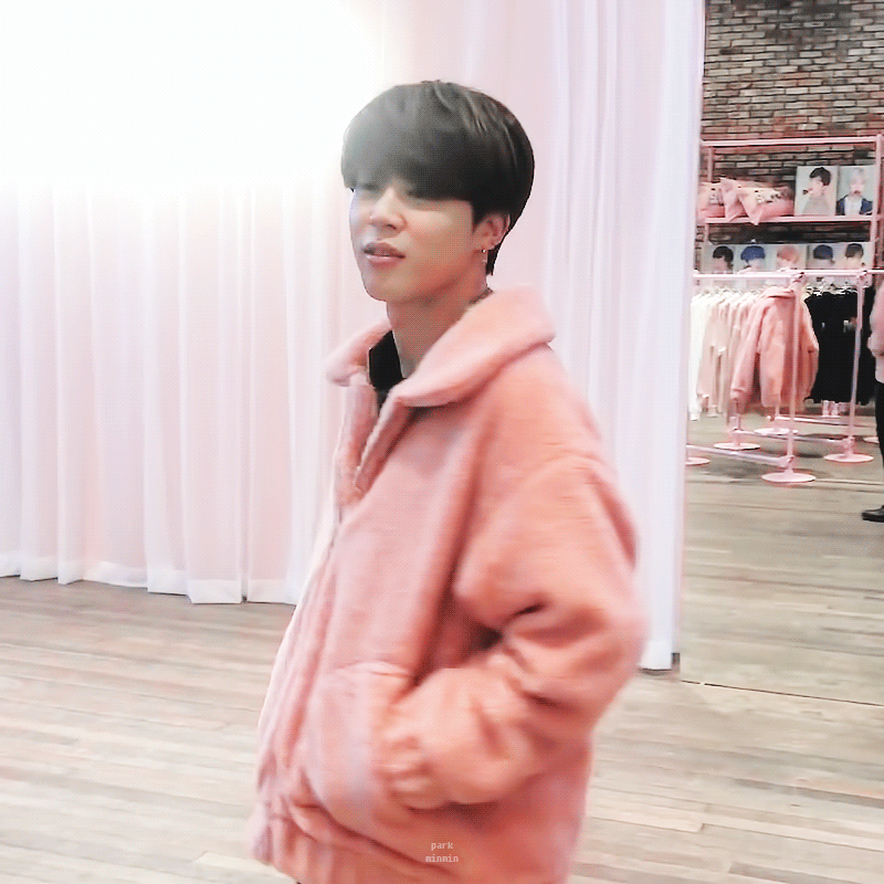 방탄지민 분홍색 찰떡이야 하 너무좋아 | 인스티즈