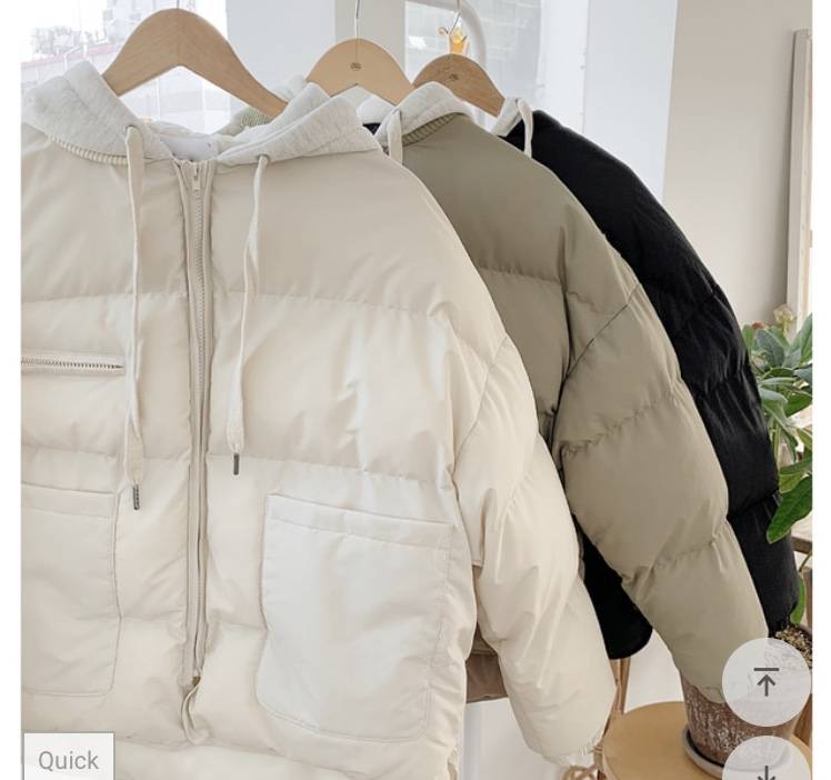 21살익 옷볼눈이라곤 하나도 없는 나한테 숏패딩 한번 골라주고 가겠어........?💜 | 인스티즈