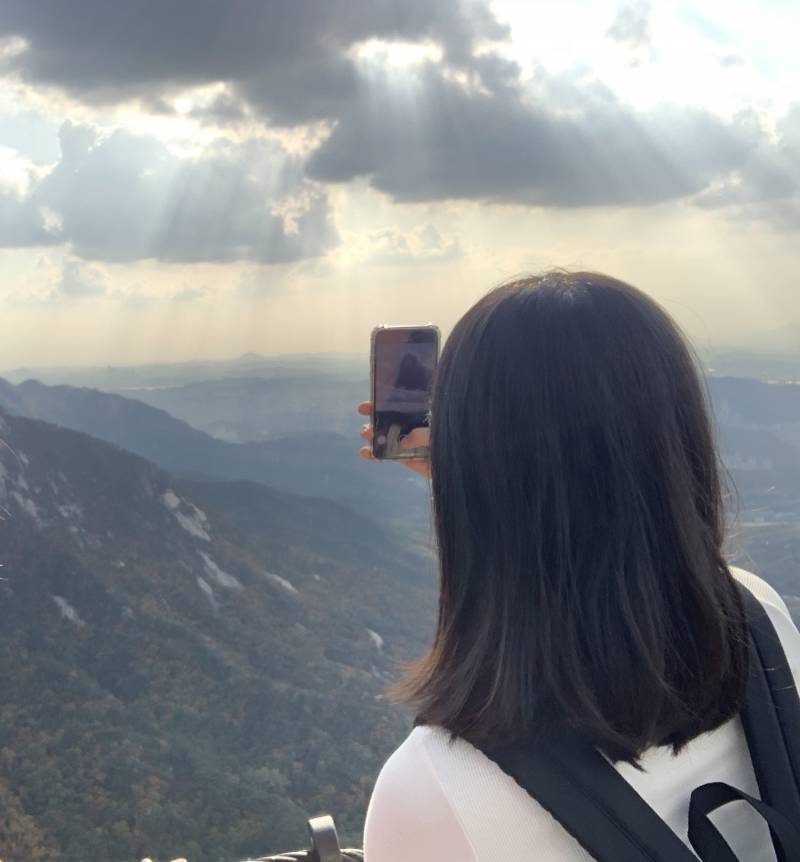 나 등산했다아아 4040💚 | 인스티즈