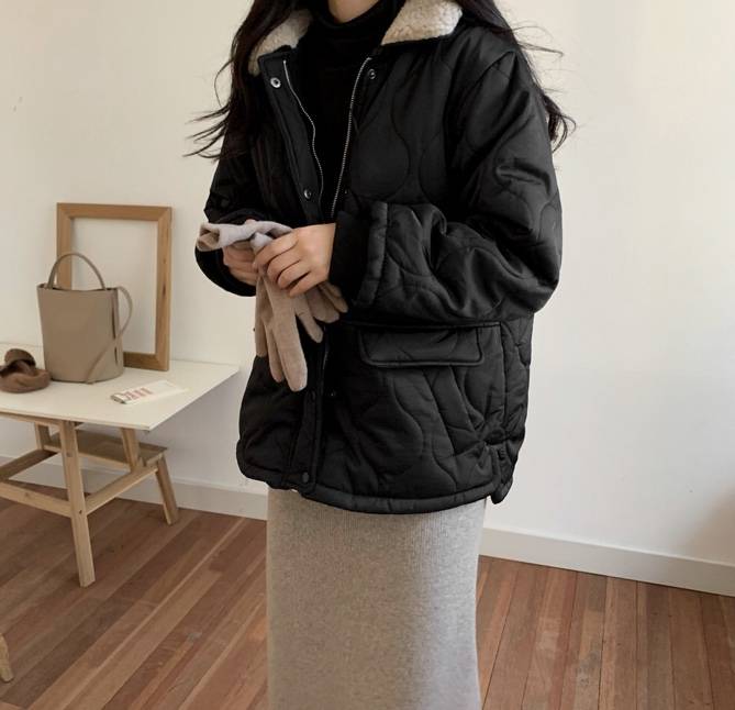 숏패딩 둘 중에 머가 더 이뽀???😙😙😙 | 인스티즈