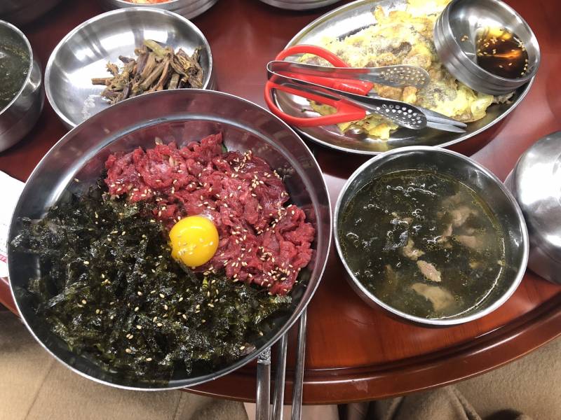 육회비빔밥+육전 | 인스티즈