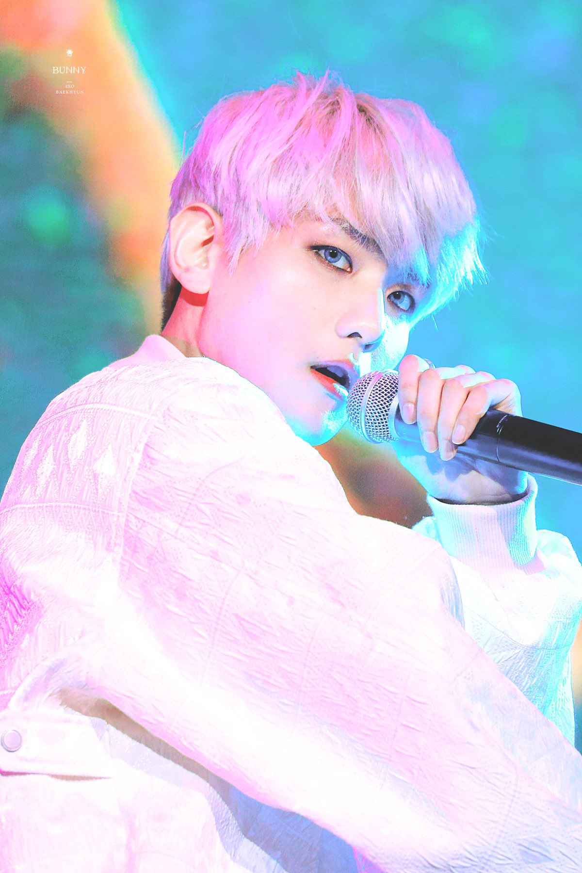 백현 하얀머리가 진짜 자기 머리색이라고 해도 jpg | 인스티즈