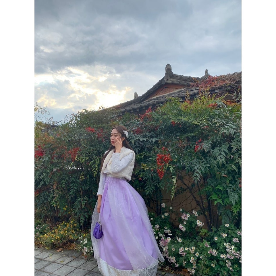 러블리즈 지수 한복 입은거 대박이야 | 인스티즈