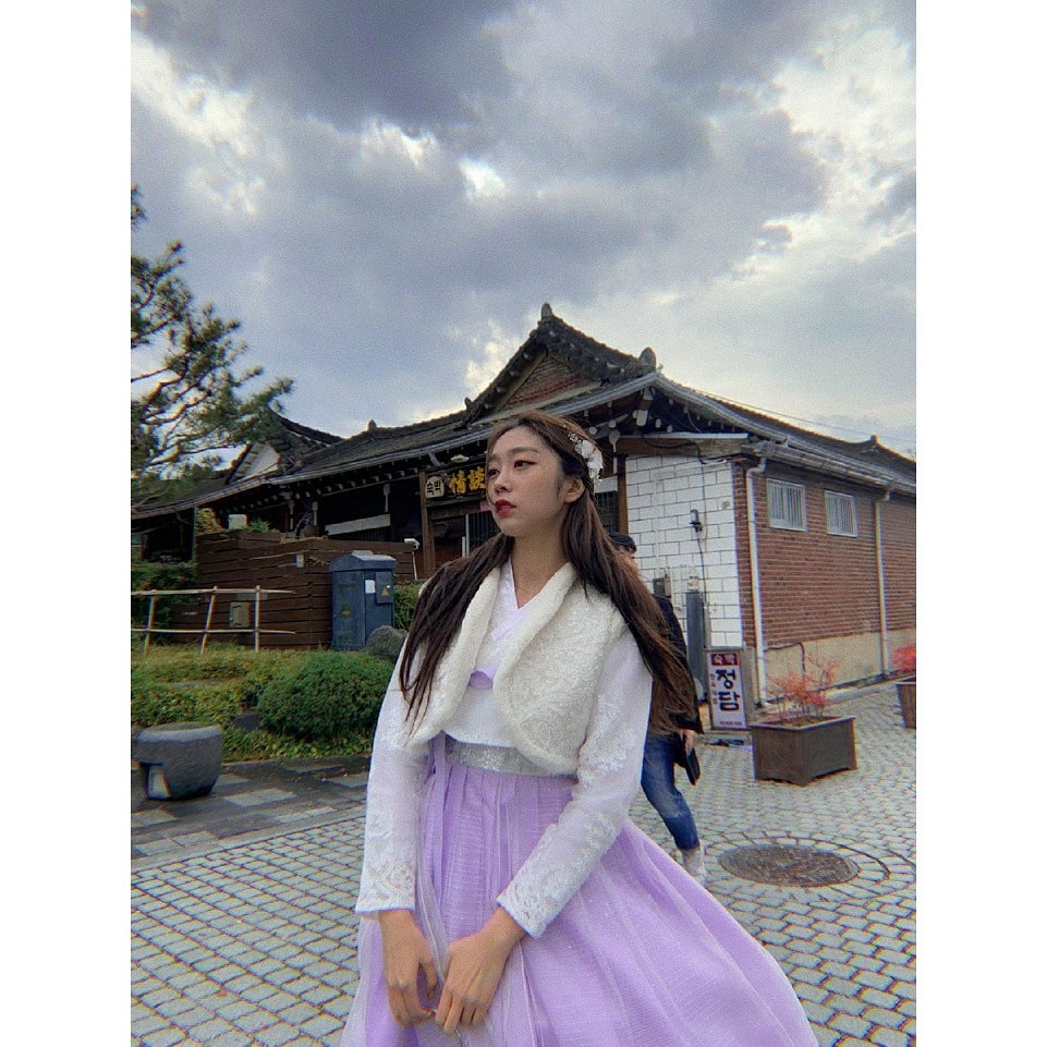 러블리즈 지수 한복 입은거 대박이야 | 인스티즈