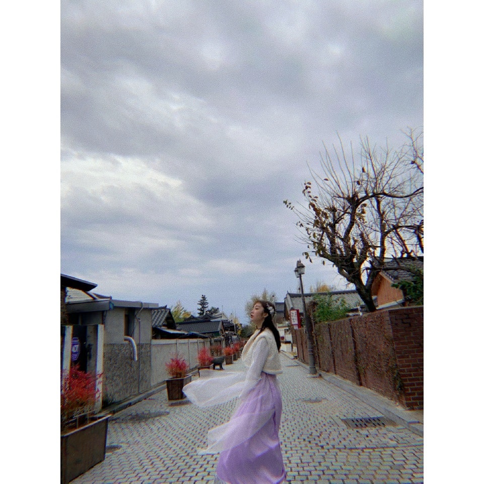 러블리즈 지수 한복 입은거 대박이야 | 인스티즈