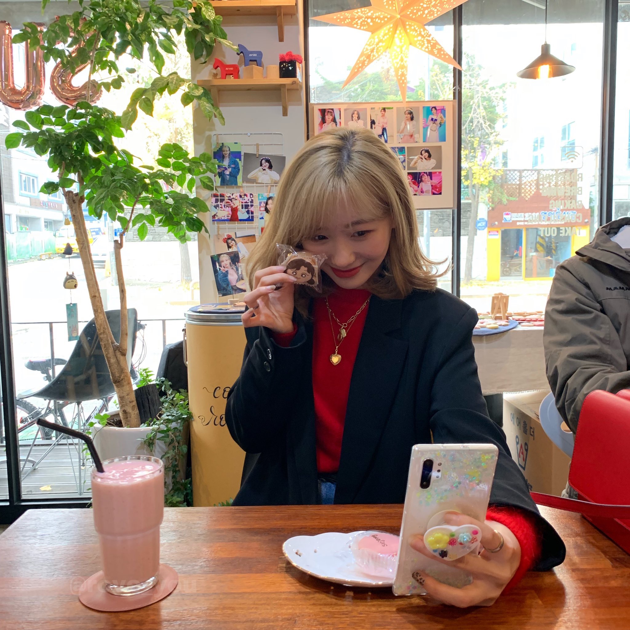 오늘 류수정이 팬들이 한 생일 이벤트 투어 했는데 | 인스티즈