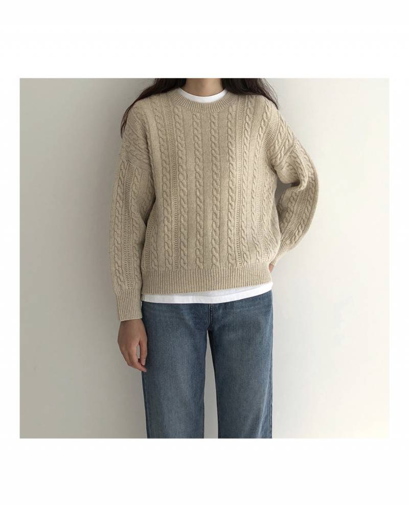 익들아 결제 직전인데 니트 색깔 좀 골라주라!!!!!!!! 111베이지 222회색 | 인스티즈