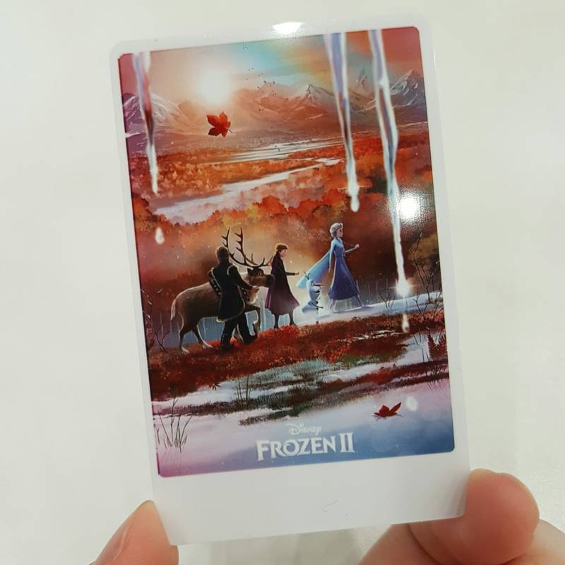 겨울왕국2 진짜 너무 재밌따..... 사진은 포토티켓 자랑... | 인스티즈