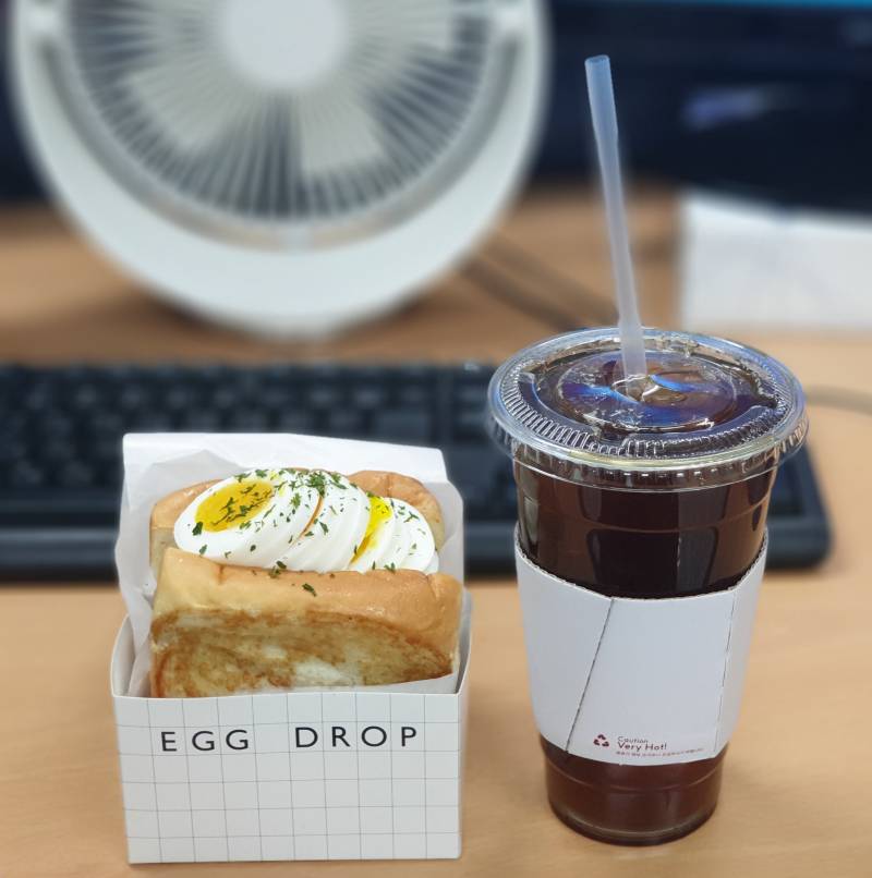 사무실에서 혼자 먹는 아침!! | 인스티즈