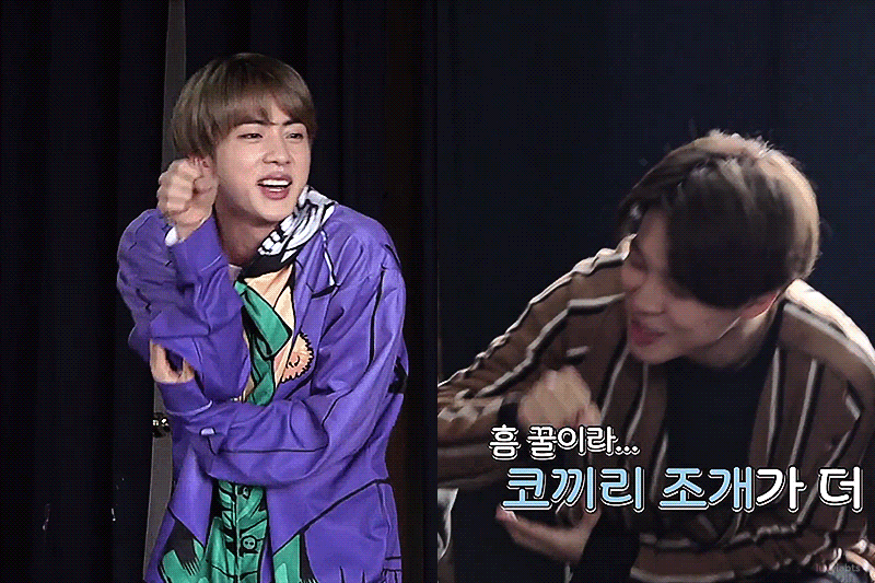 방탄 지민이랑 진 넘넘 귀엽다 희희 | 인스티즈