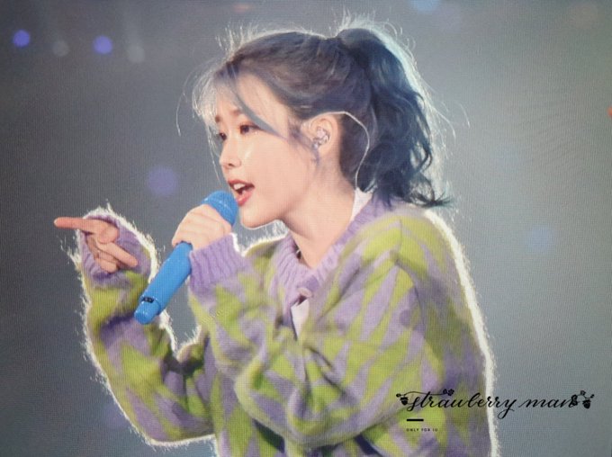 아이유 앵앵콜 사진 한장 | 인스티즈