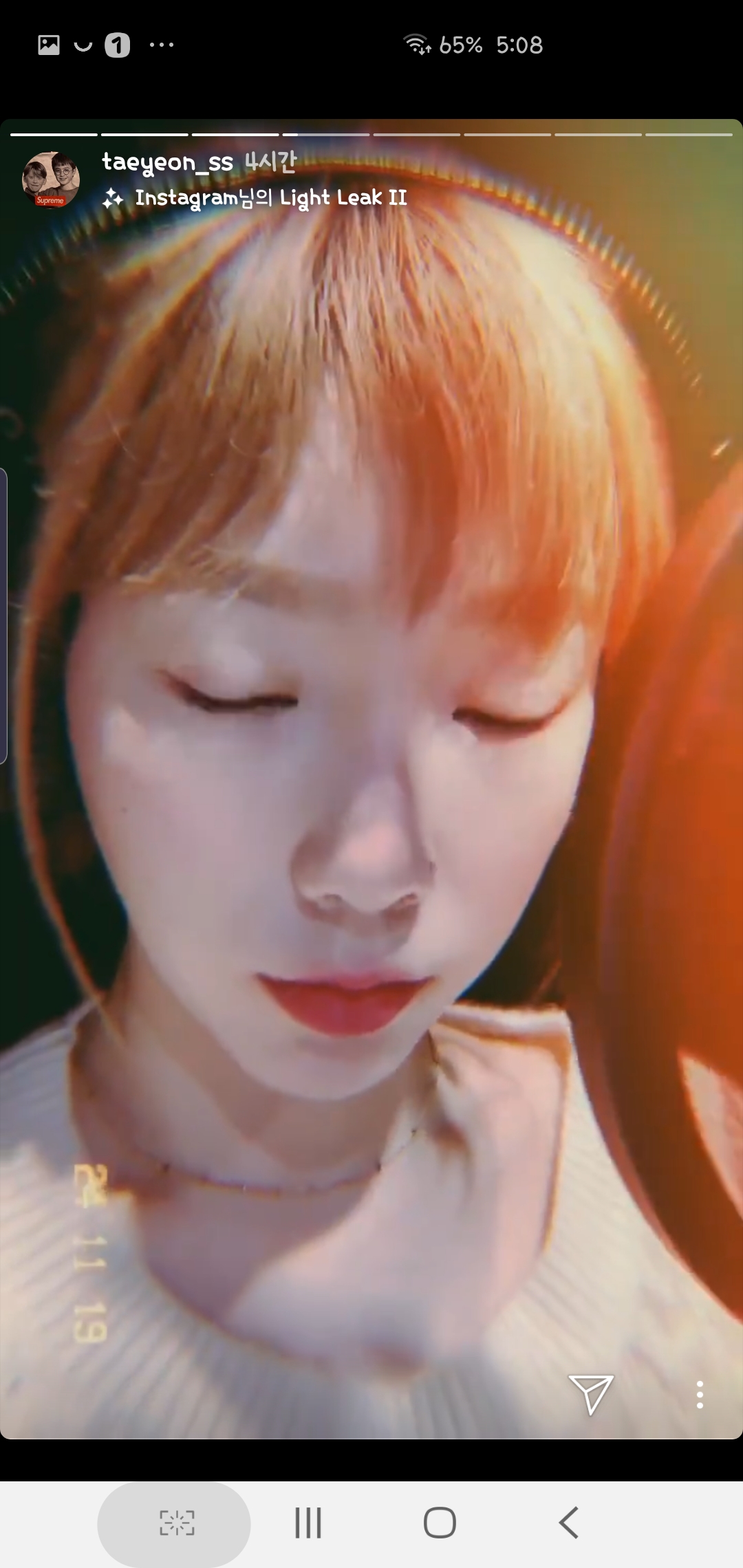 아니 진지하게 태연 이거 캐롤떡밥 아니야? | 인스티즈