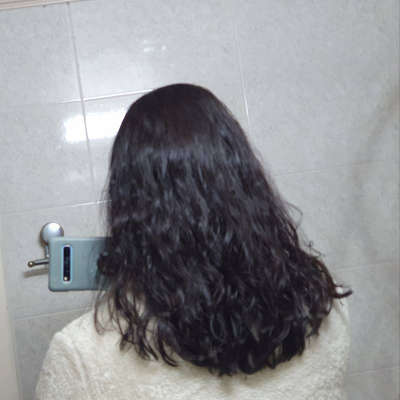 파마했는데 너무 빠글하게 했나...? 40 | 인스티즈