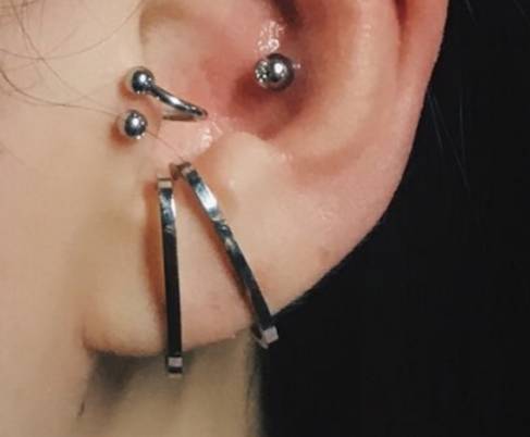 이런 이어커프?피어싱? 어디서 파는지 아는사람 | 인스티즈