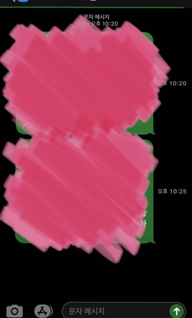 이거 문자가 보내진 거야 안 보내진 거야...? 아이폰 유저들 찾는다 | 인스티즈