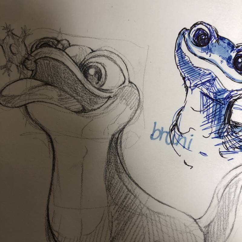 겨울왕국2 보고 낙서해봤어ㅓㄹ | 인스티즈