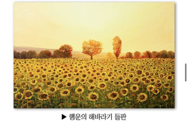 💖해바라기가 금전운 높이는데 좋다길래 거실에 놓을 건데 그림 좀 골라주라💖 | 인스티즈