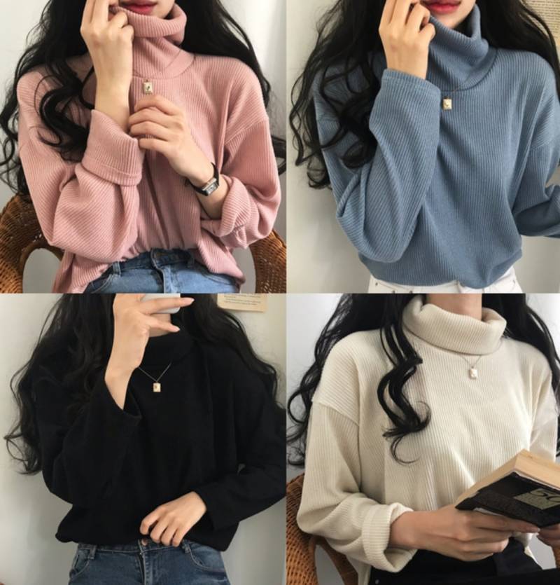 검정색 폴라 어떤 디자인으로 살까??? 골라줘 | 인스티즈