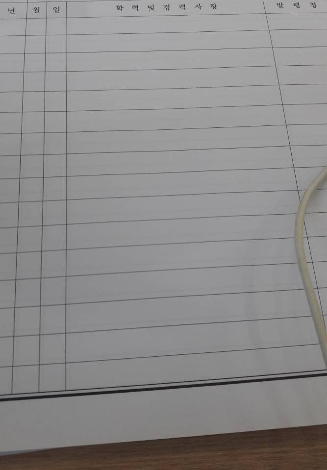 이력서 학력이랑 경력 적으려고하는데 | 인스티즈