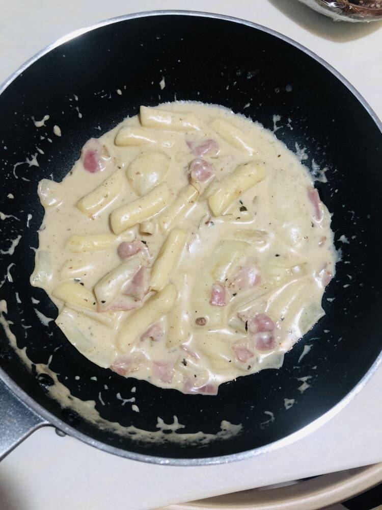 내가 만든 까르보나라 떡볶이 볼사람!!!! | 인스티즈