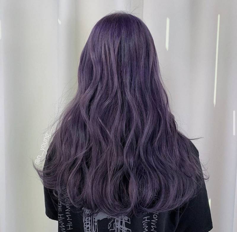 보라색으로 염색하고 싶은데 탈색 몇번해야할까? | 인스티즈