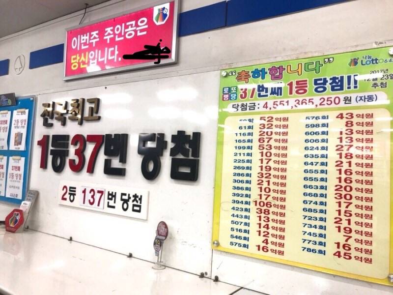 서울 노원구에서 엄청 유명하다는 주매출 4억의 어느 로또복권집...jpg | 인스티즈