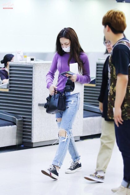 가을을 맞이해 영혼까지 긁어 모아본 나연 사복 ((스압주의)) | 인스티즈