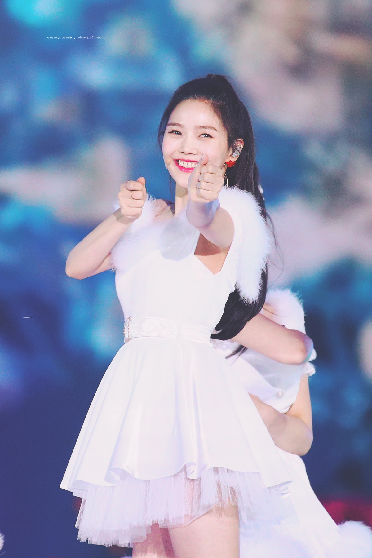 🔈오마이걸 효정 가요대전 고화질이 떴다는 소식 | 인스티즈