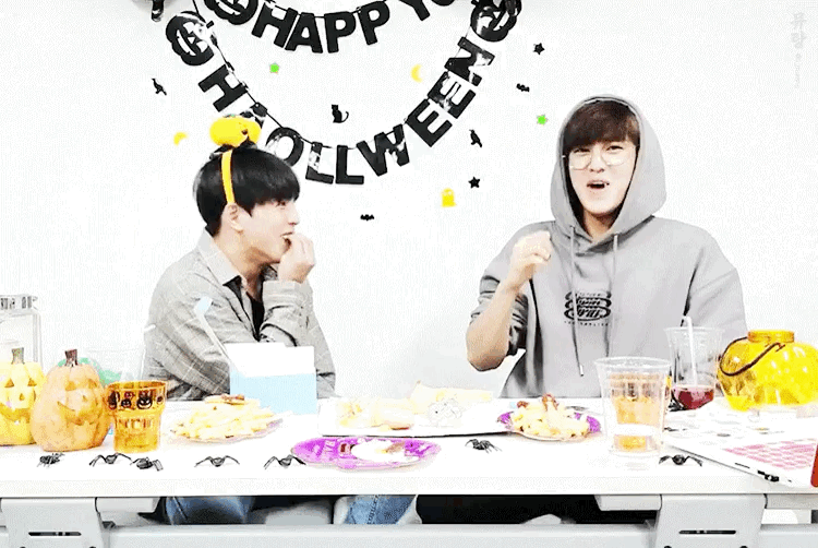 비오브유 마주보면서 웃는거 내 행복짤들이야 | 인스티즈