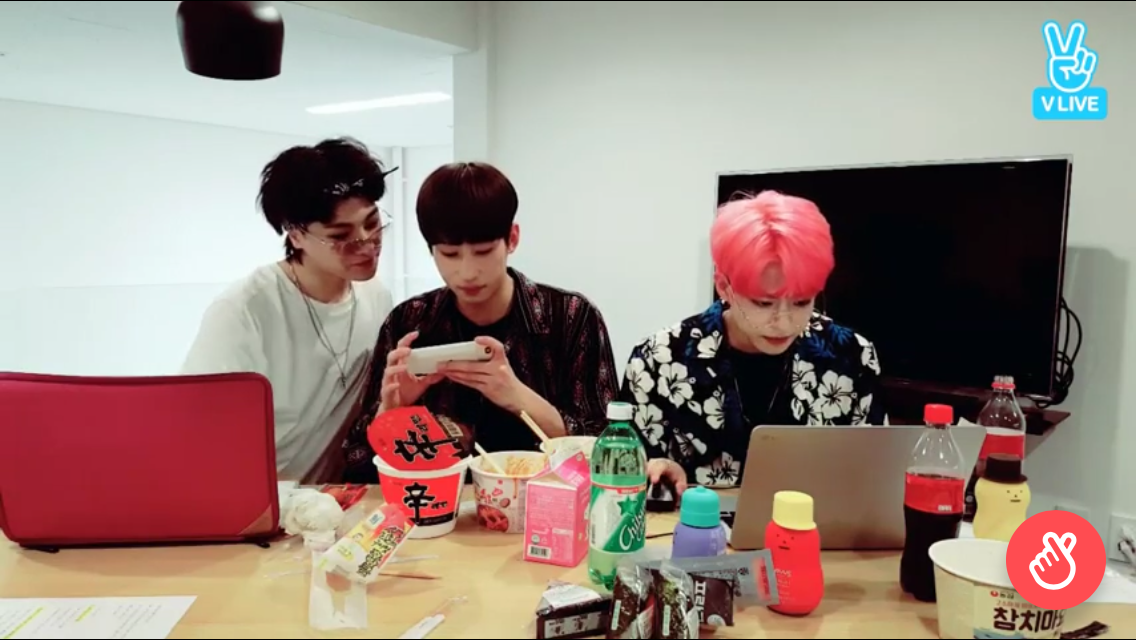 아니 이날 도한세 한승우 정수빈 브이앱인데 | 인스티즈