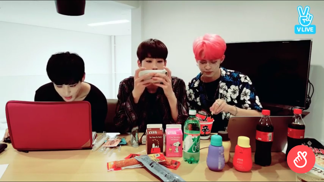 아니 이날 도한세 한승우 정수빈 브이앱인데 | 인스티즈