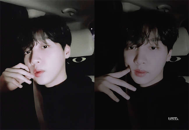 정세운 볼살 꾸욱 대리만족짤 | 인스티즈