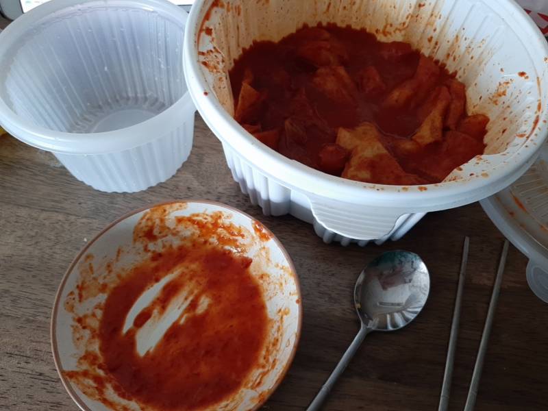 엽떡 혼자 이정도면 어때⁉️⁉️ | 인스티즈