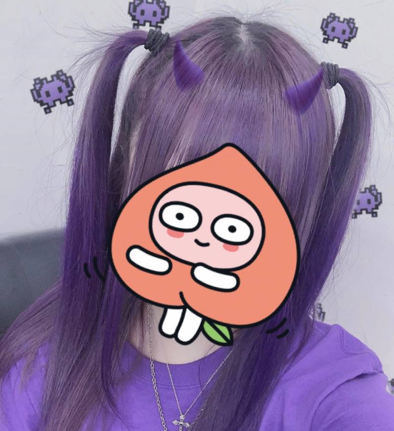 보라색으로 염색하고 싶은데 탈색 몇번해야할까? | 인스티즈