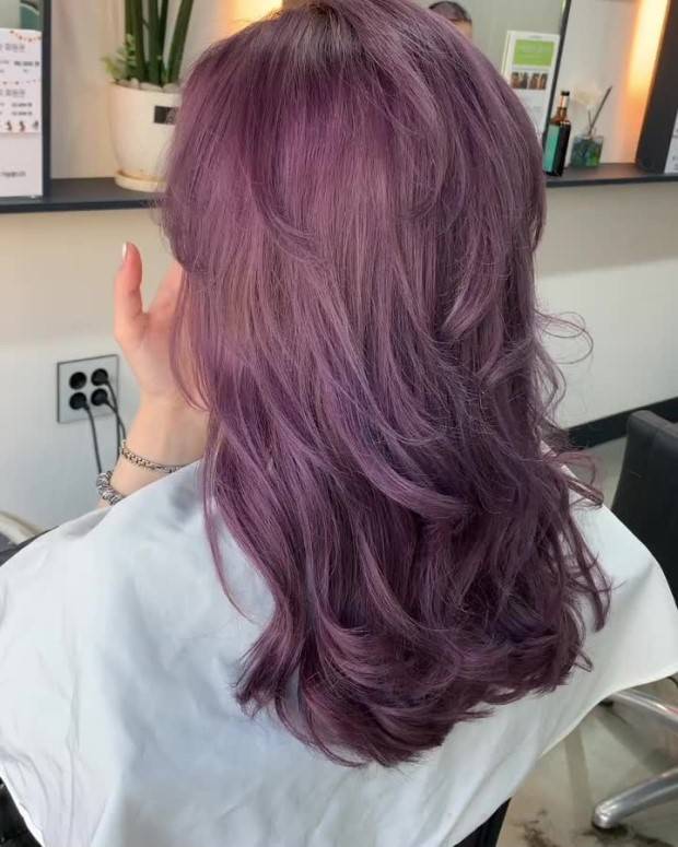 보라색으로 염색하고 싶은데 탈색 몇번해야할까? | 인스티즈