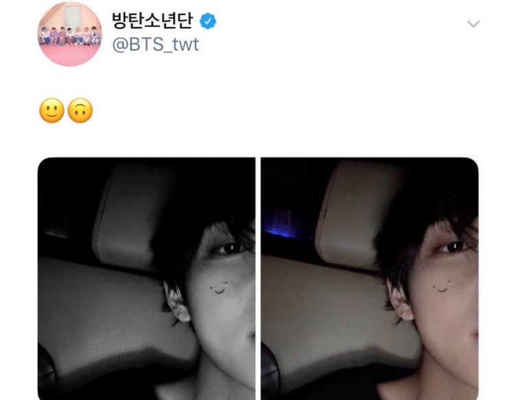 방탄 뷔 스마일 너무 귀여워ㅠㅠㅠㅠㅠㅠ | 인스티즈