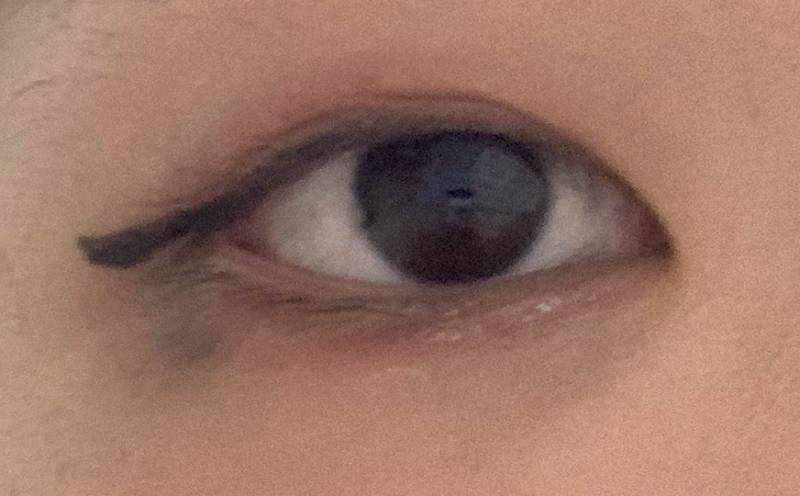 아이라인 처음 그려봤는데 😢😢😢 | 인스티즈