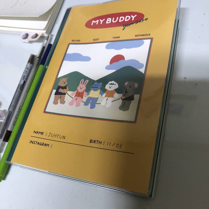 다덜 다이어리 쓰고익니,,, | 인스티즈