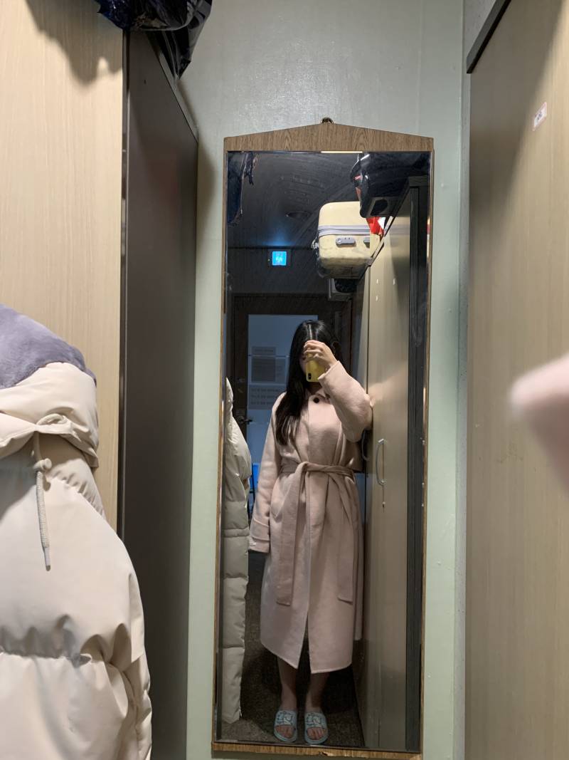 이 코트 어때?? 🧥 핏 구려???? 404040 | 인스티즈