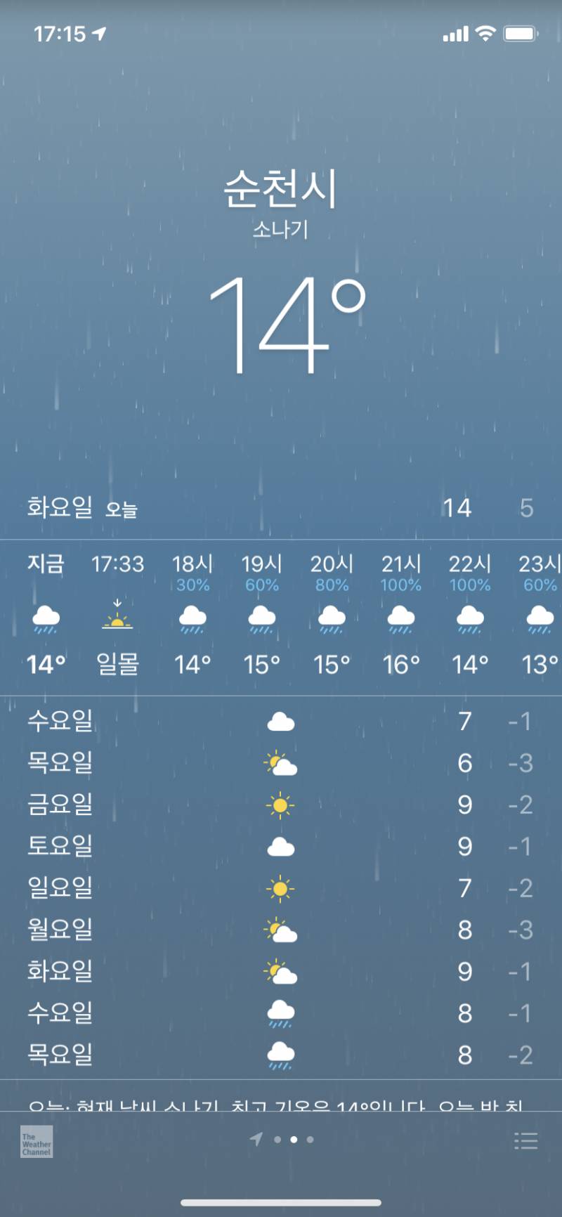 선생님들... 이거 봤을 때 제가 주말에 여행 가도 괜찮을까요... | 인스티즈