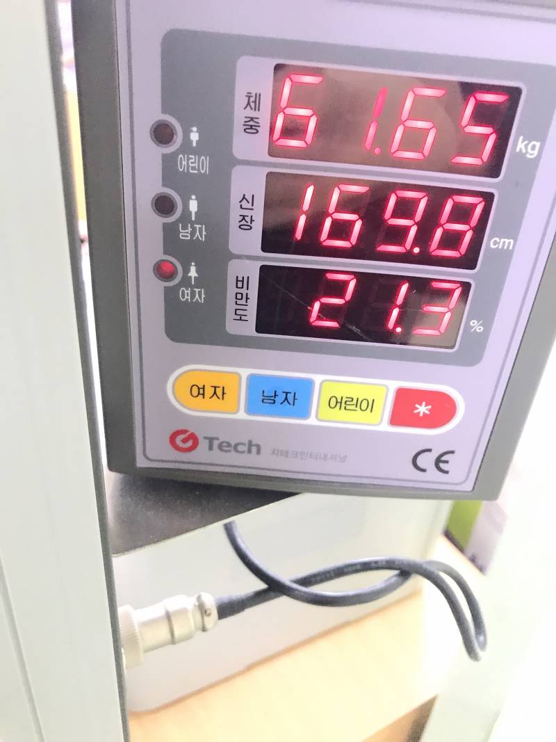 익들아 키 몸무게 비만도 이렇게 나왔는데 얼마정도 나와야지 옷빨 좀 잘 맞을까??? | 인스티즈