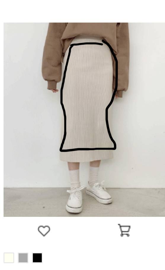 익들아 내가 니트치마를 입으면 이렇게되는데 이유가 뭘까 | 인스티즈