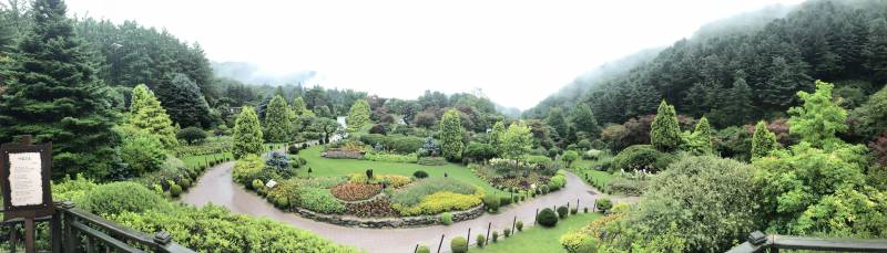 아침고요수목원 이름값 하는 사진 (파노라마) | 인스티즈