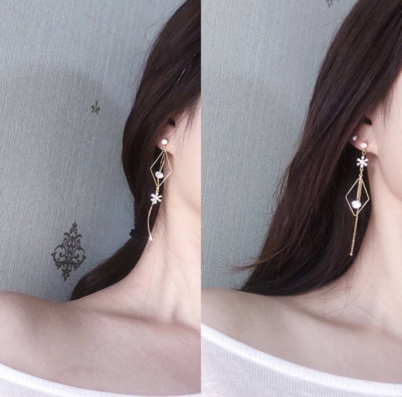 이런 귀걸이 너무 화려할까?? | 인스티즈