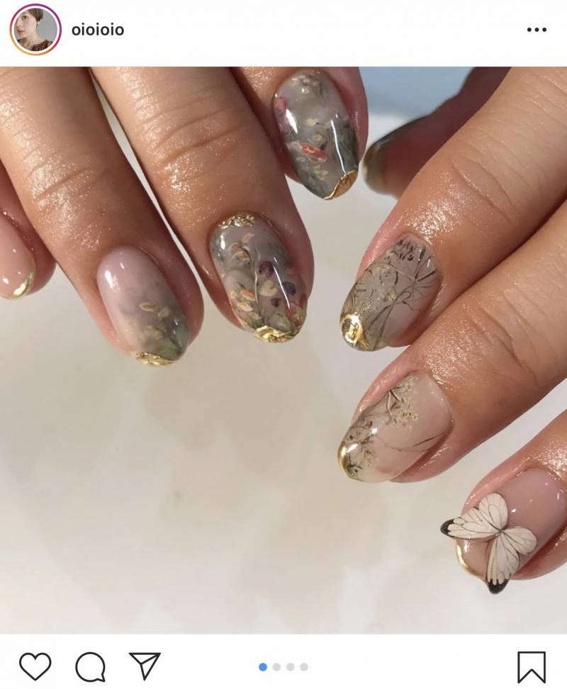 이런 스타일의 네일아트는 뭐라고 불러?? ㅠㅠㅠㅠ | 인스티즈