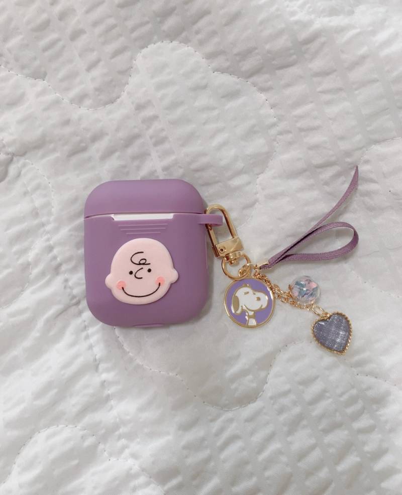 내 에어팟케이스 넘 예뻐💜💛 | 인스티즈