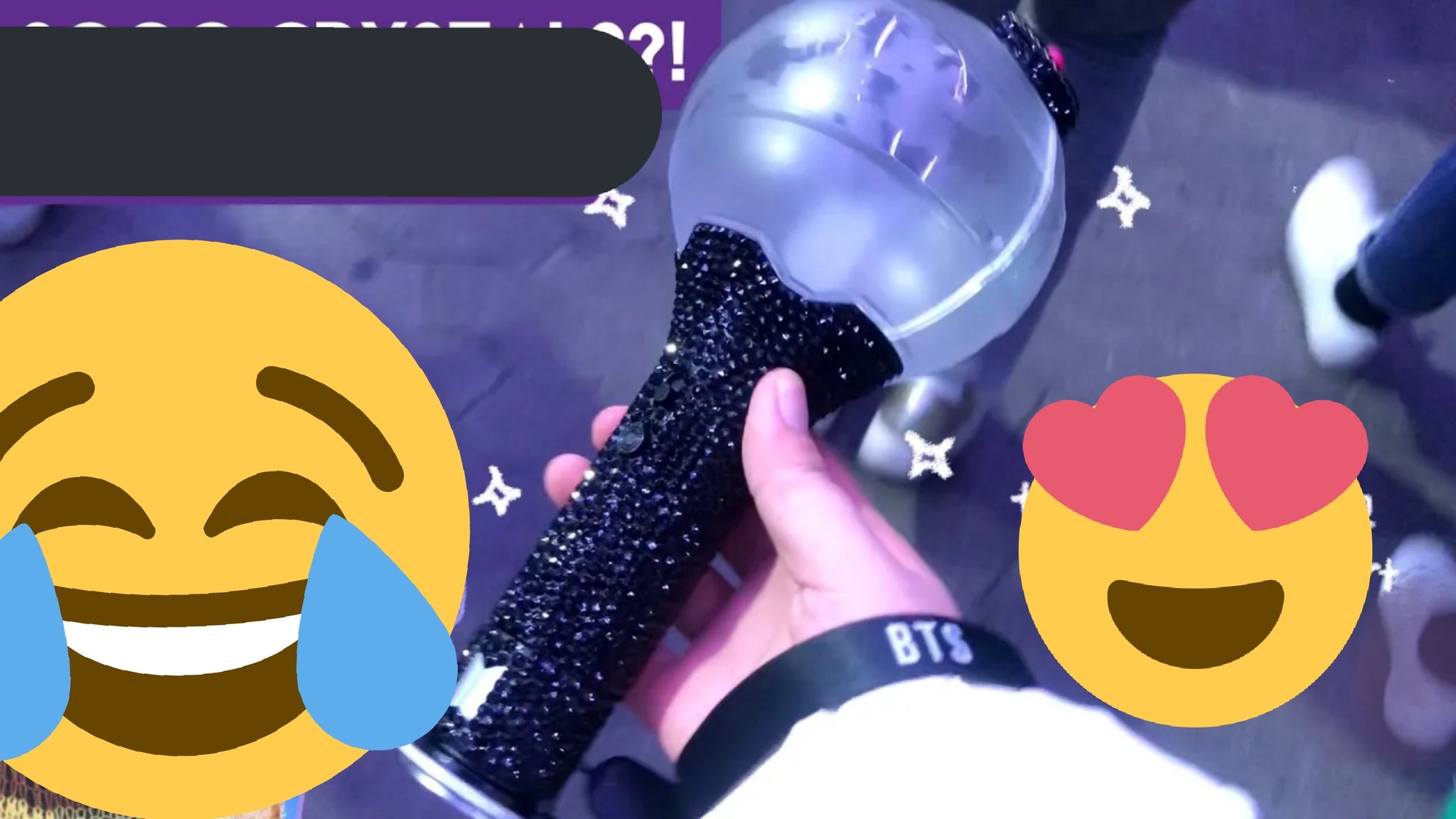 트위터에서 주운건데 응원봉 커스텀 이렇게 하는 거 너무 예쁘다ㅠㅠ | 인스티즈